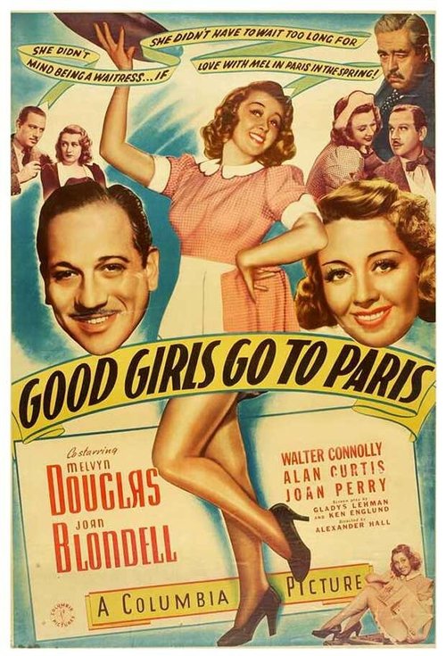Постер Хорошие девушки едут в Париж