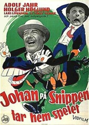 Постер Johan på Snippen tar hem spelet