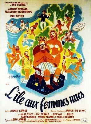 Постер L'île aux femmes nues