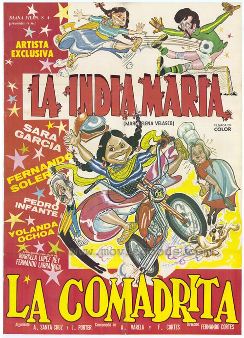 Постер La comadrita
