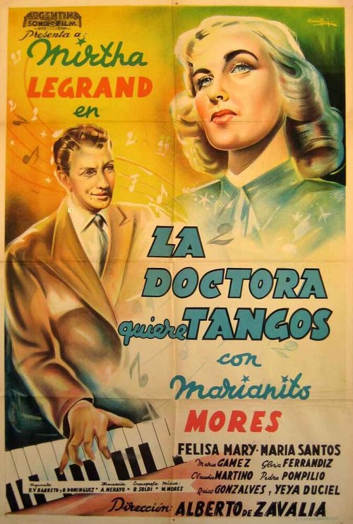 Постер La doctora quiere tangos