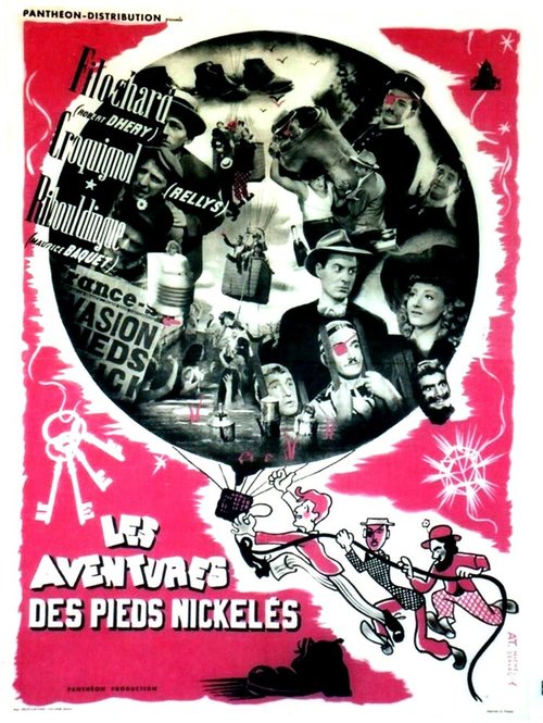 Постер Les aventures des Pieds-Nickelés