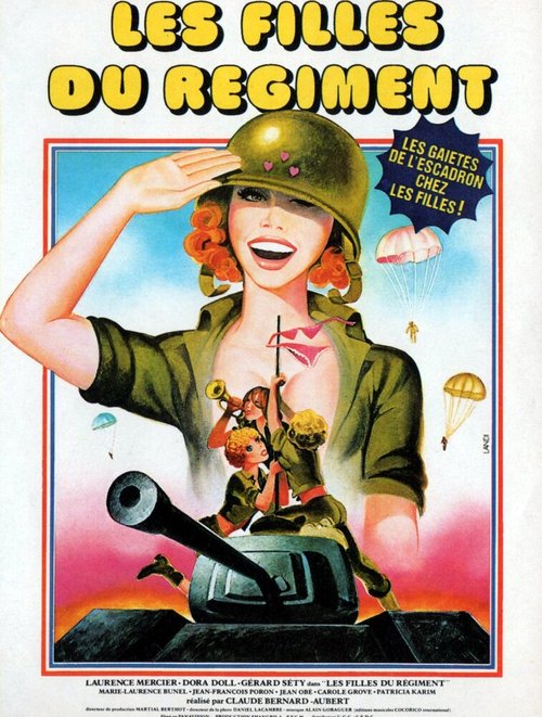 Постер Les filles du régiment