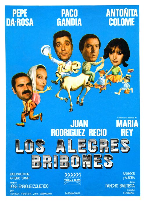 Постер Los alegres bribones