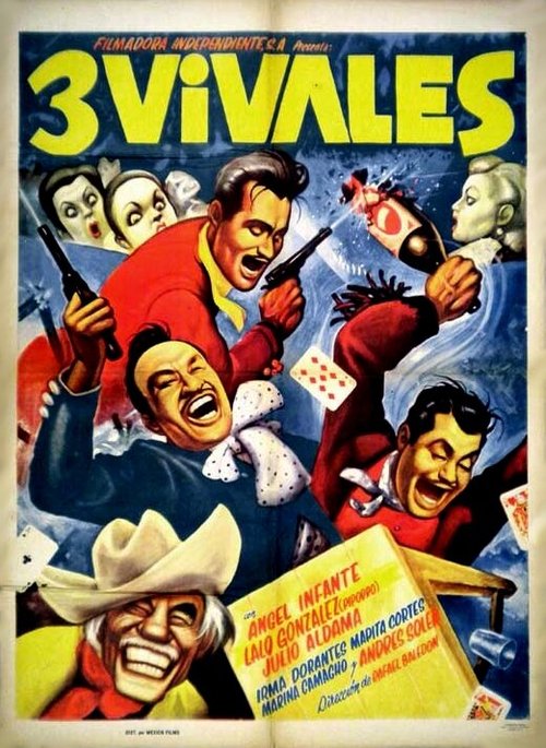 Постер Los tres vivales