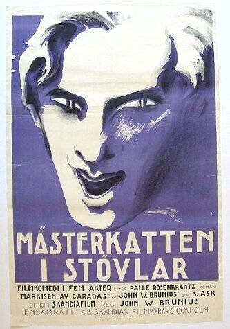 Постер Mästerkatten i stövlar