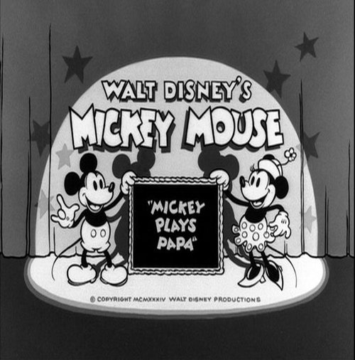 Постер Mickey Plays Papa