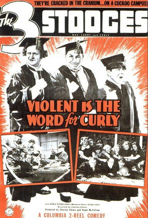 Постер Насилие — это девиз Кёрли