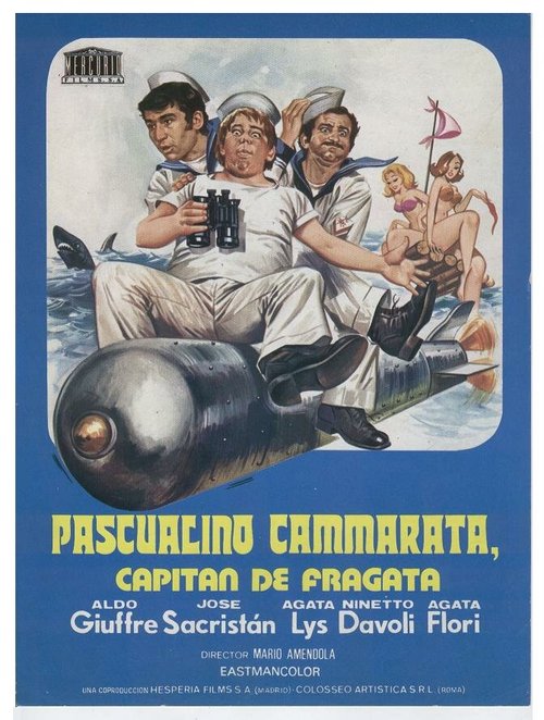 Постер Пасквалино Каммарато — капитан фрегата
