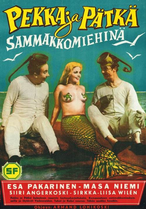 Постер Пекка и Пяткя — подводные диверсанты