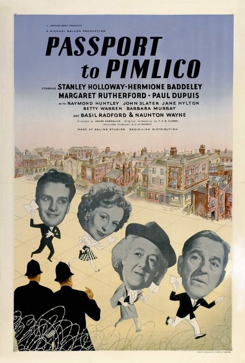 Постер Пропуск в Пимлико