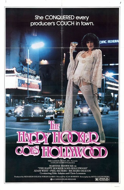Постер Счастливая проститутка едет в Голливуд