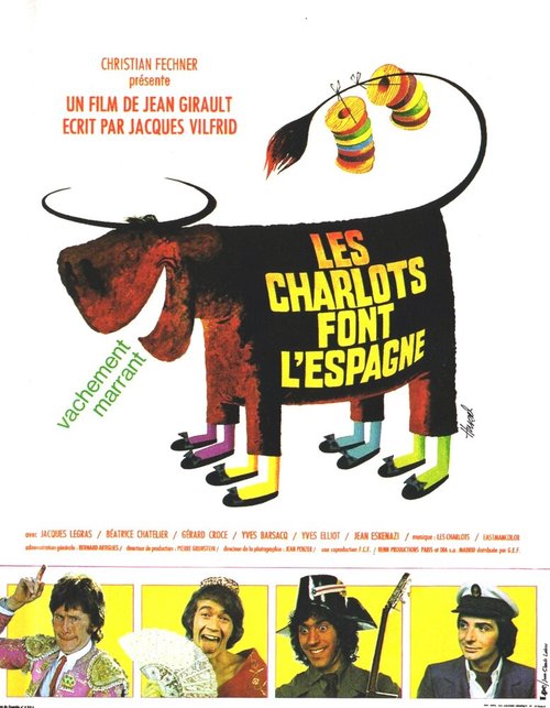 Постер Шарло в Испании