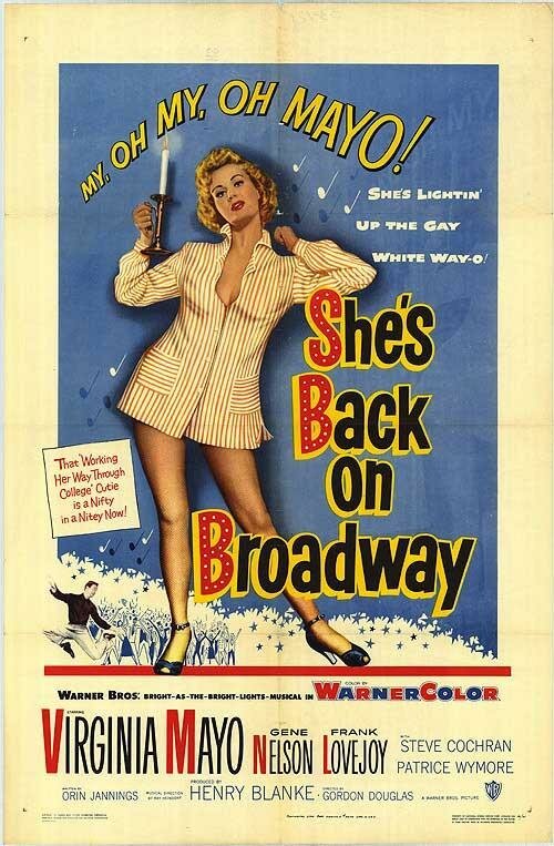 Постер She's Back on Broadway