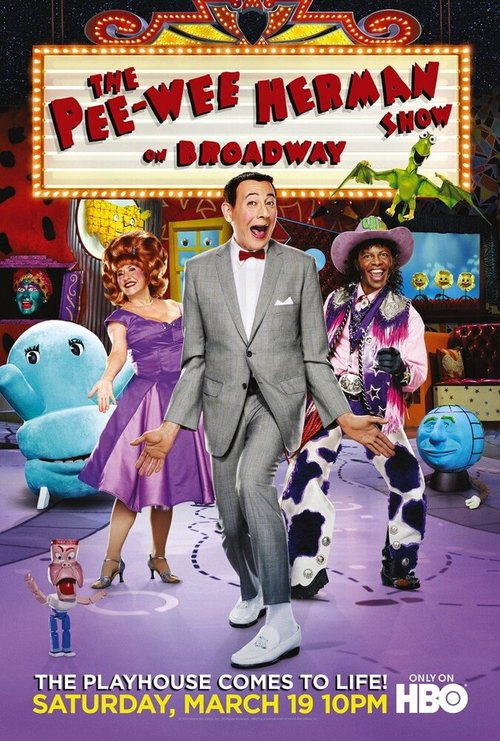 Постер Шоу Пи-Ви Хермана на Бродвее