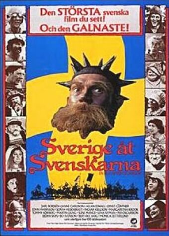 Постер Швецию — шведам