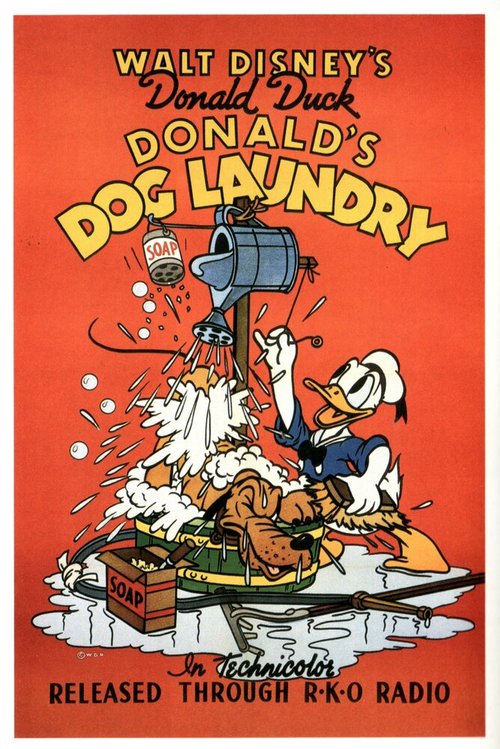 Постер Собачья ванна Дональда