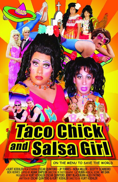 Постер Taco Chick and Salsa Girl