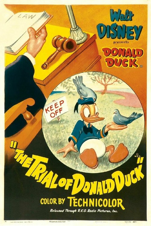 Постер The Trial of Donald Duck
