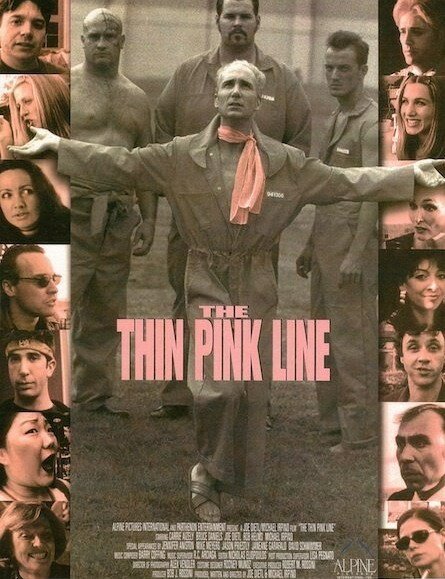 Постер Тонкая розовая линия