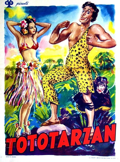 Постер Тото Тарзан