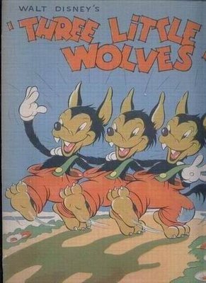 Постер Три волчонка