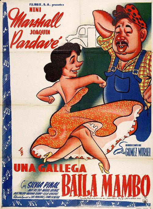 Постер Una gallega baila mambo