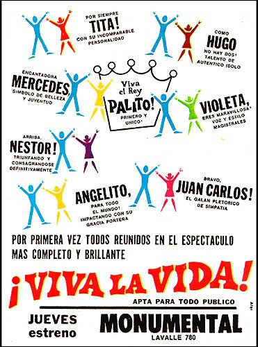 Постер ¡Viva la vida!