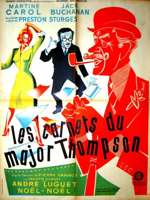 Постер Записки майора Томпсона