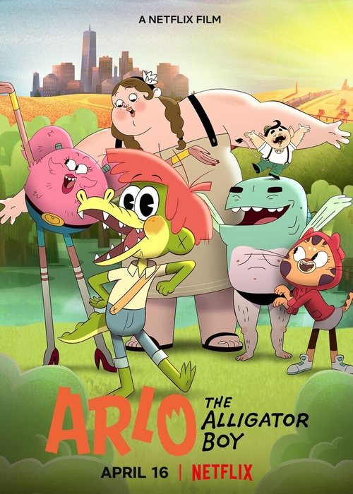 Постер Арло, мальчик-аллигатор