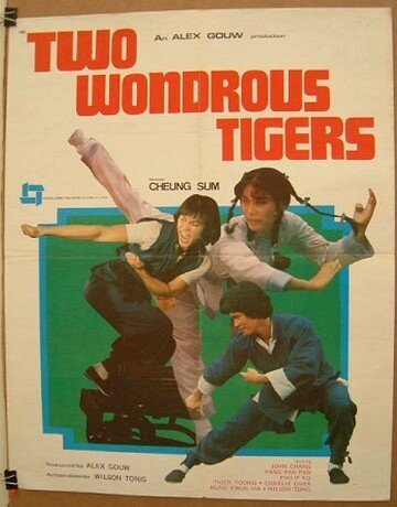 Постер Два дивных тигра