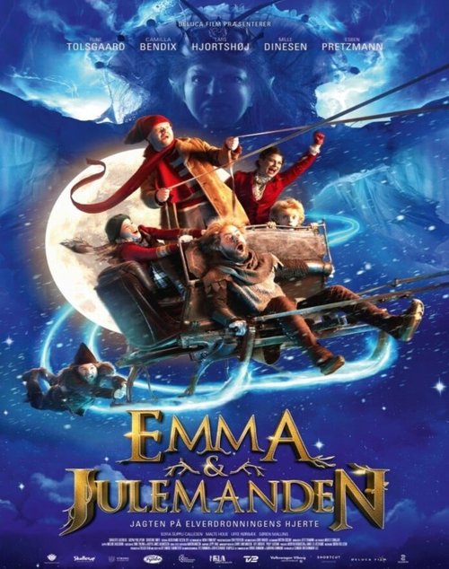 Постер Эмма и Юлеманден: Охота за сердцем Королевы Эльфов