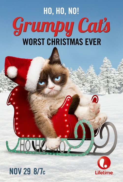 Постер Худшее Рождество Сердитой кошки