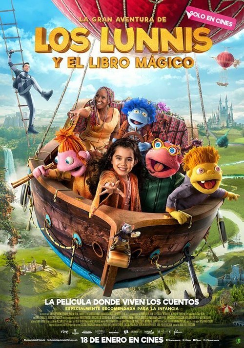 Постер La gran aventura de Los Lunnis y el Libro Mágico