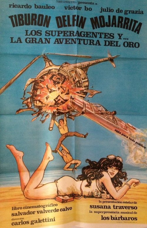 Постер Los superagentes y la gran aventura del oro