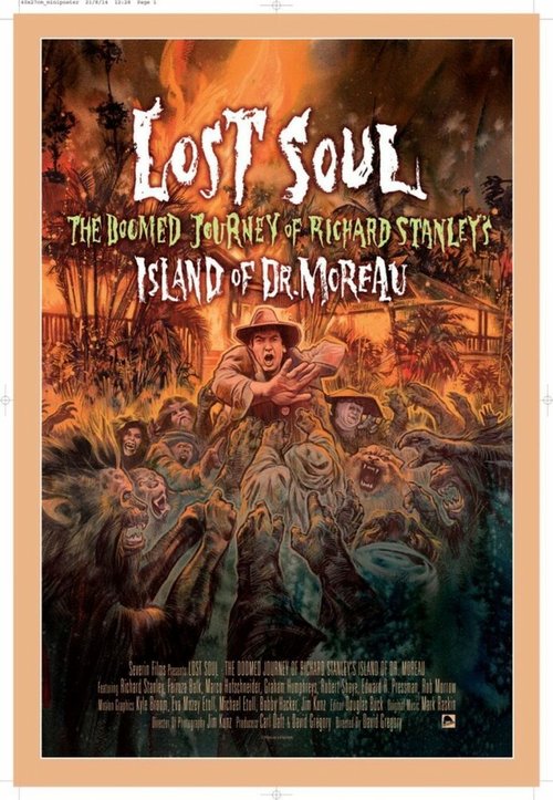 Постер Lost Soul: The Doomed Journey of Richard Stanley's Island of Dr. Moreau