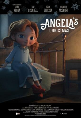 Постер Рождество Ангелы