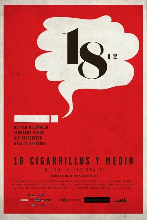 Постер 18 cigarrillos y medio