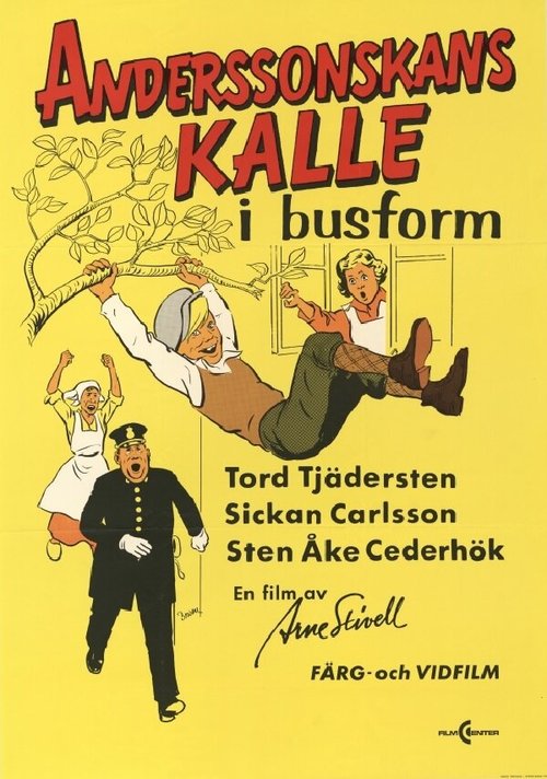 Постер Anderssonskans Kalle i busform
