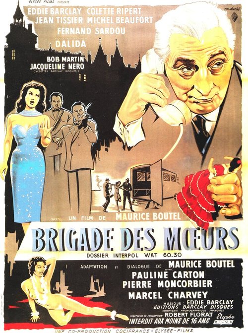 Постер Brigade des moeurs