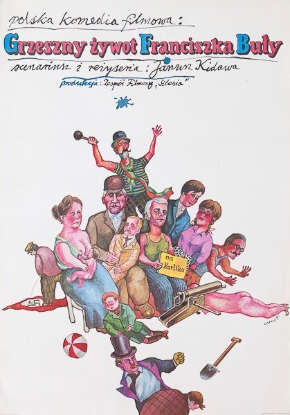 Постер Грешное житие Франтишека Булы
