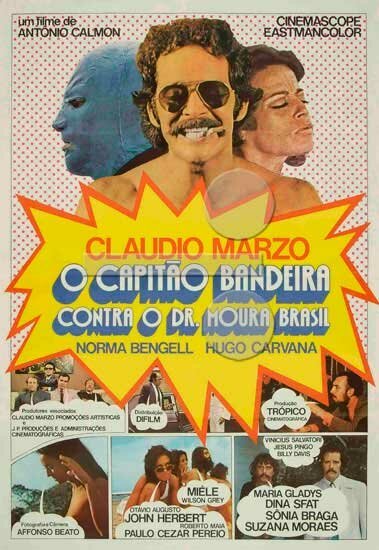 Постер Капитан Бандейра против доктора Моура Бразил