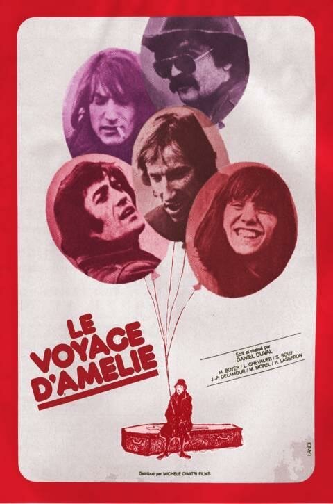 Постер Le voyage d'Amélie