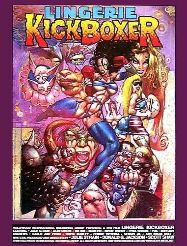 Постер Lingerie Kickboxer