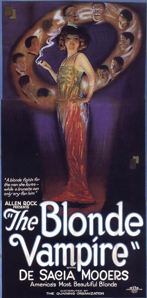 Постер The Blonde Vampire