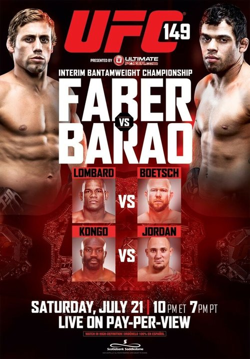 Постер UFC 149