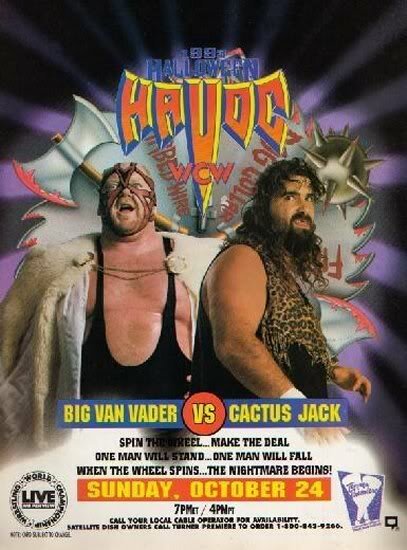 Постер WCW Разрушение на Хэллоуин