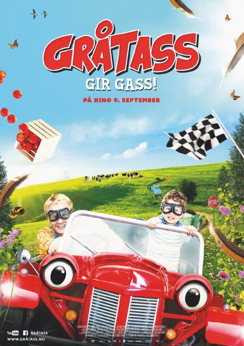 Постер Gråtass gir gass