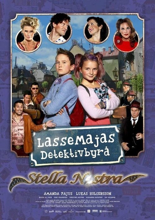 Постер LasseMajas detektivbyrå - Stella Nostra
