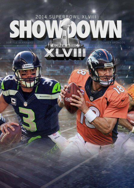 Постер Super Bowl XLVIII